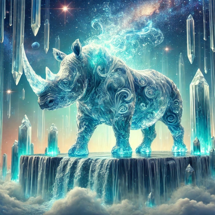 Water Rhino Crystal
