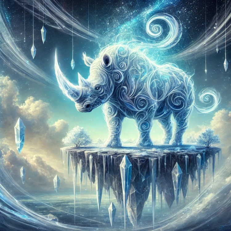 Wind Rhino Crystal