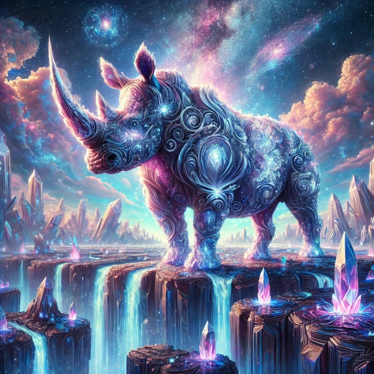 Starlight Crystal Rhino