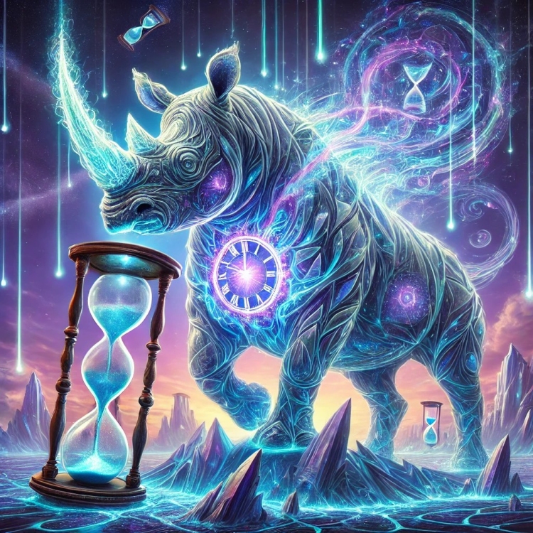 Time Rhino Crystal
