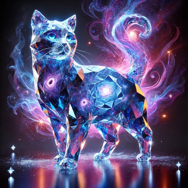 Space Cat Crystal