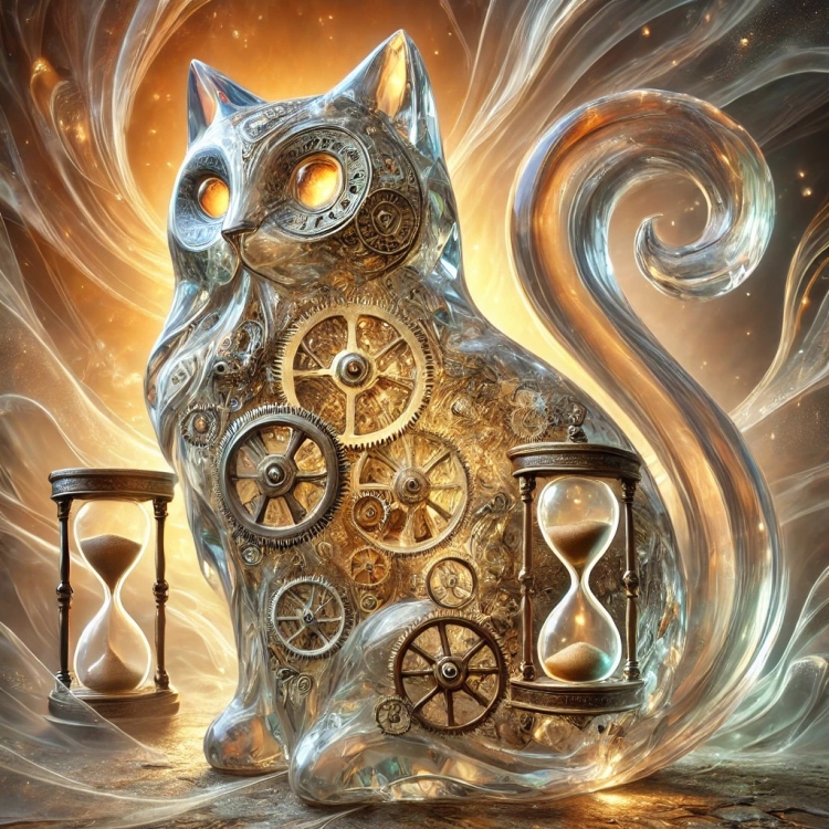 Time Cat Crystal