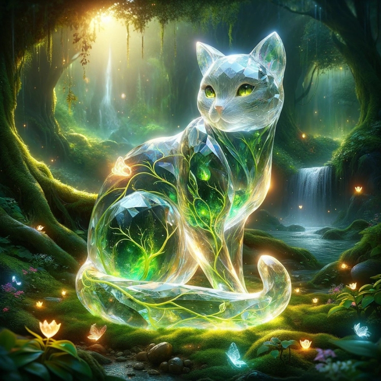 Life Cat Crystal