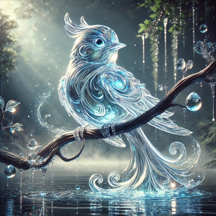 Water Sparrow Crystal