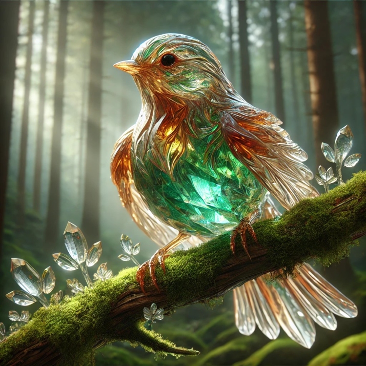 Earth Sparrow Crystal