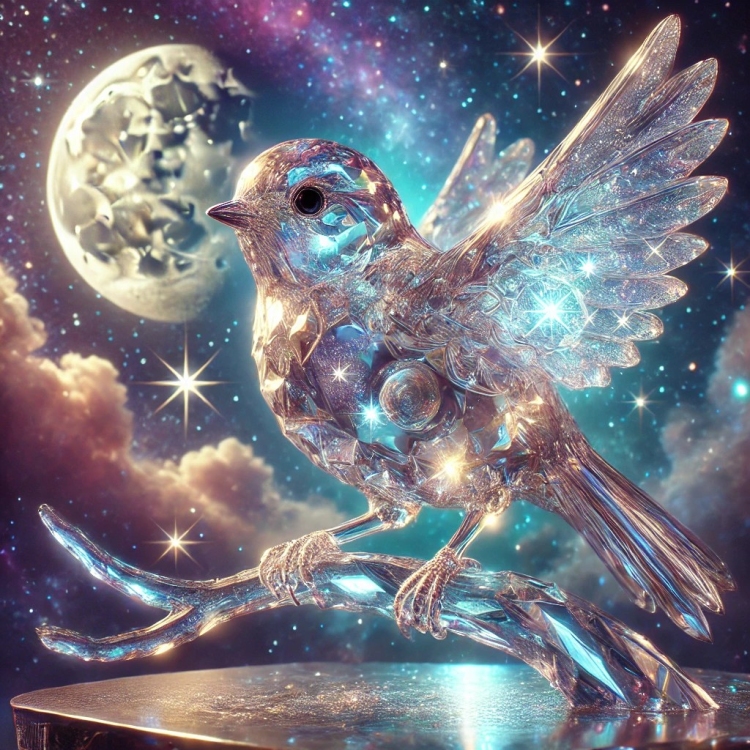 Starlight Sparrow Crystal
