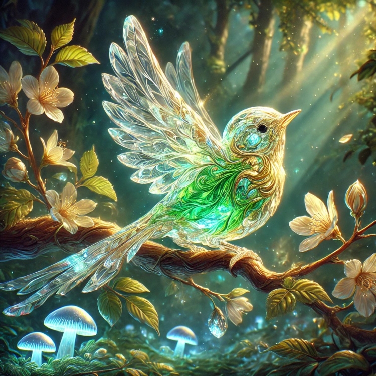 Life Sparrow Crystal