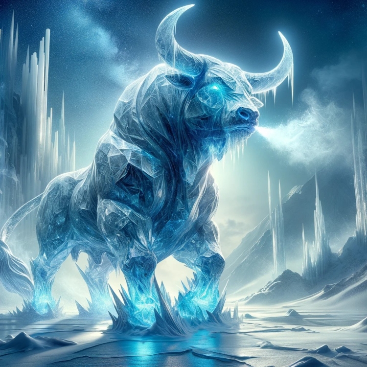 Ice Bull Crystal