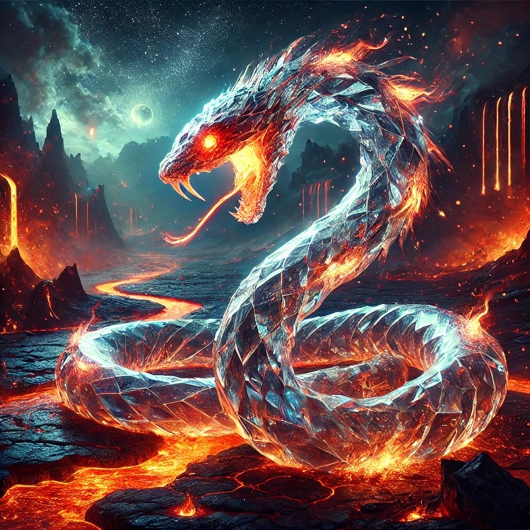 Fire Snake Crystal