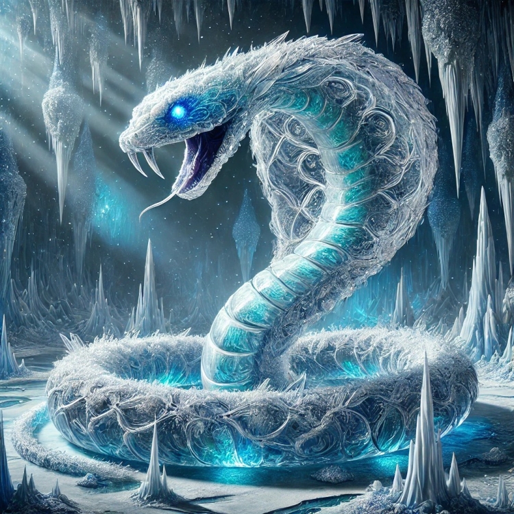 Ice Snake Crystal