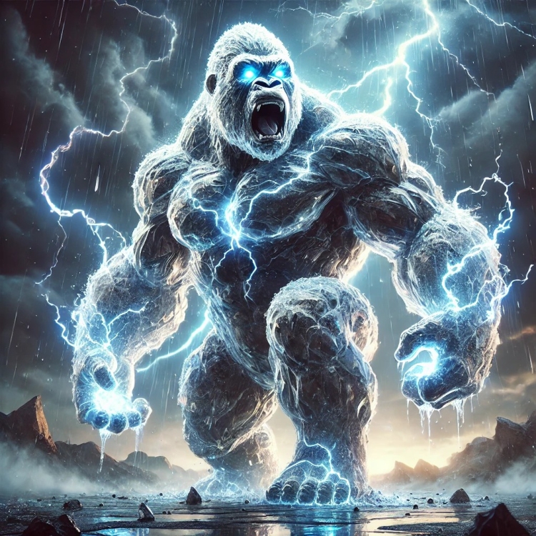 Storm Gorilla Crystal