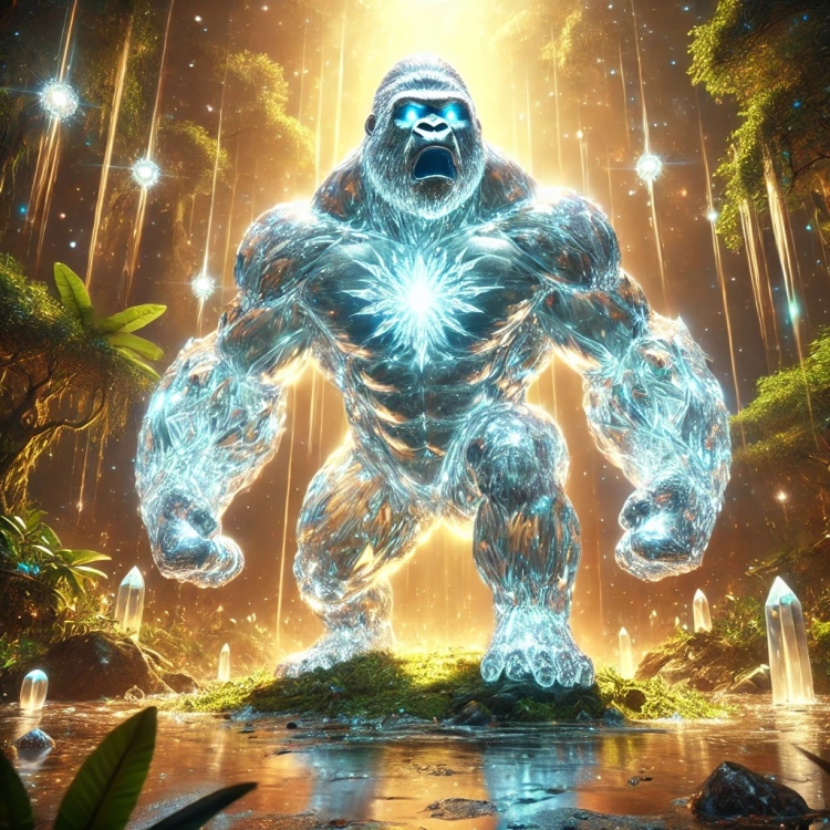 Light Gorilla Crystal
