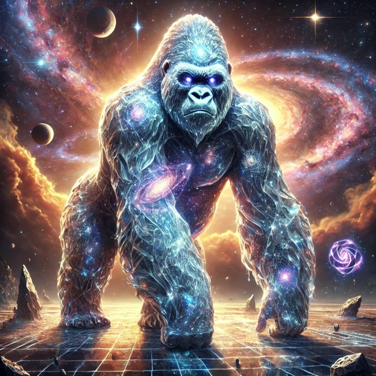 Space Gorilla Crystal