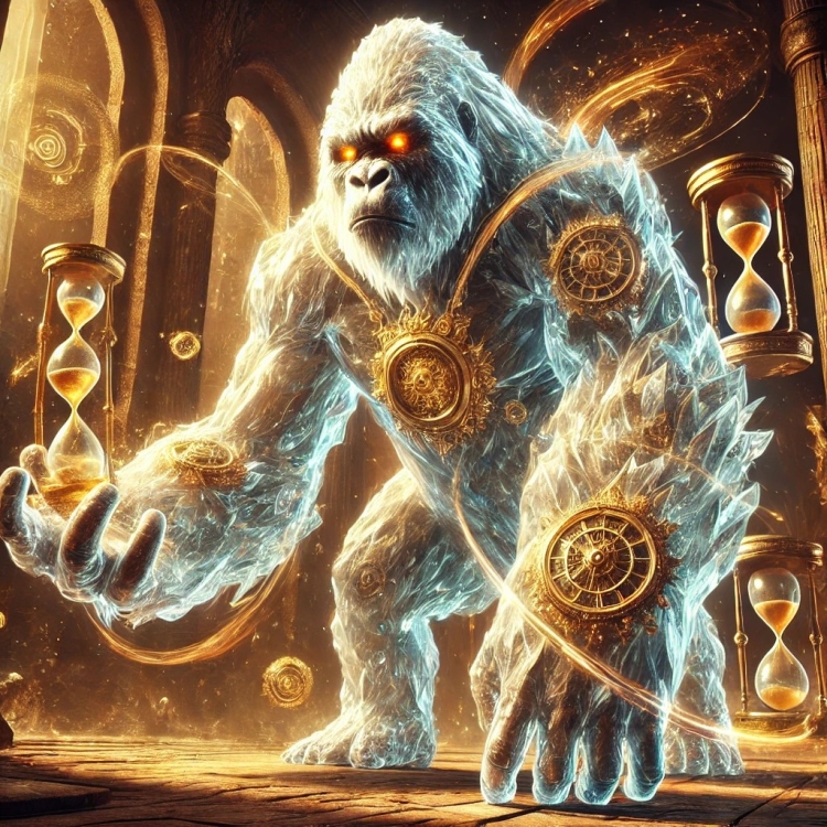 Time Gorilla Crystal