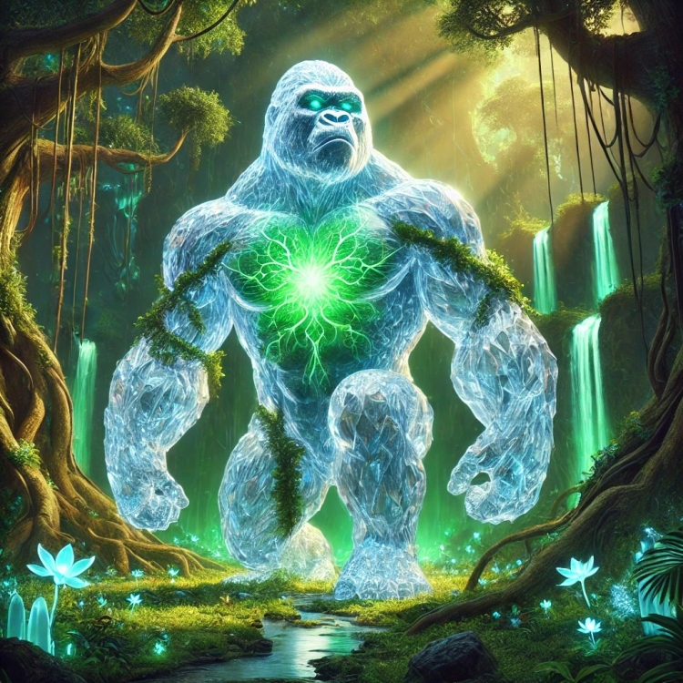 Life Gorilla Crystal