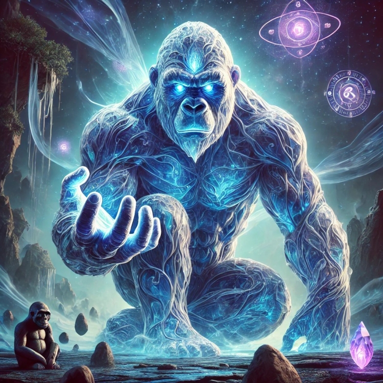 Mind Gorilla Crystal