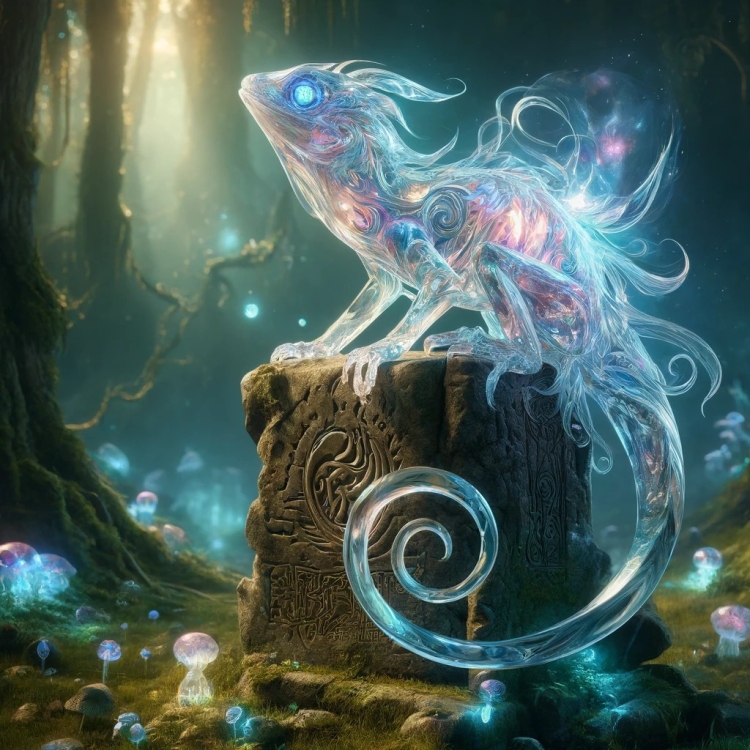 Mystic Lizard Crystal