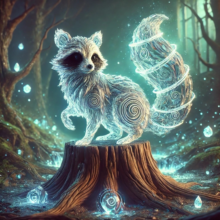 Mystic Racoon Crystal