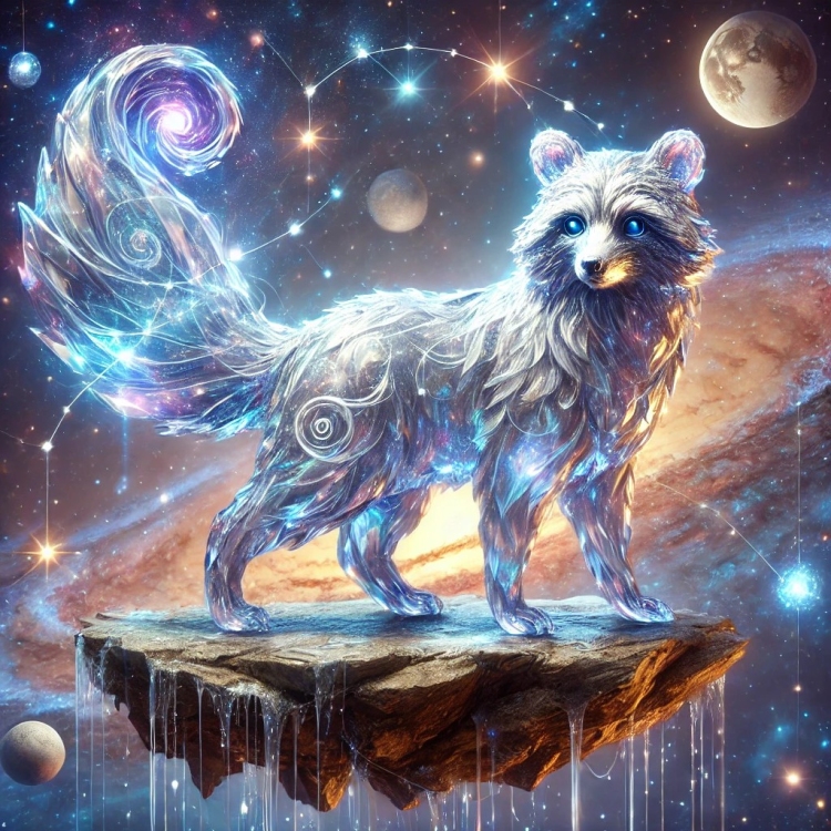 Space Racoon Crystal
