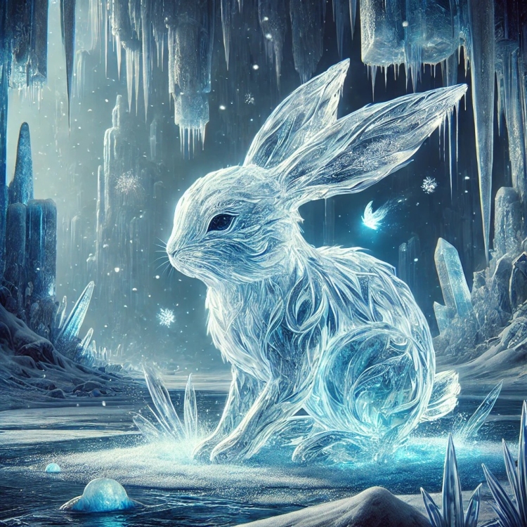 Ice Rabbit Crystal