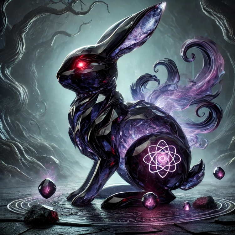 Darkness Rabbit Crystal
