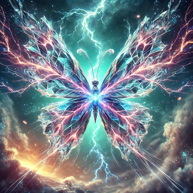 Storm Butterfly Crystal