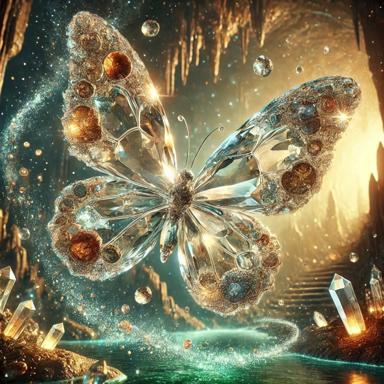 Stone Butterfly Crystal