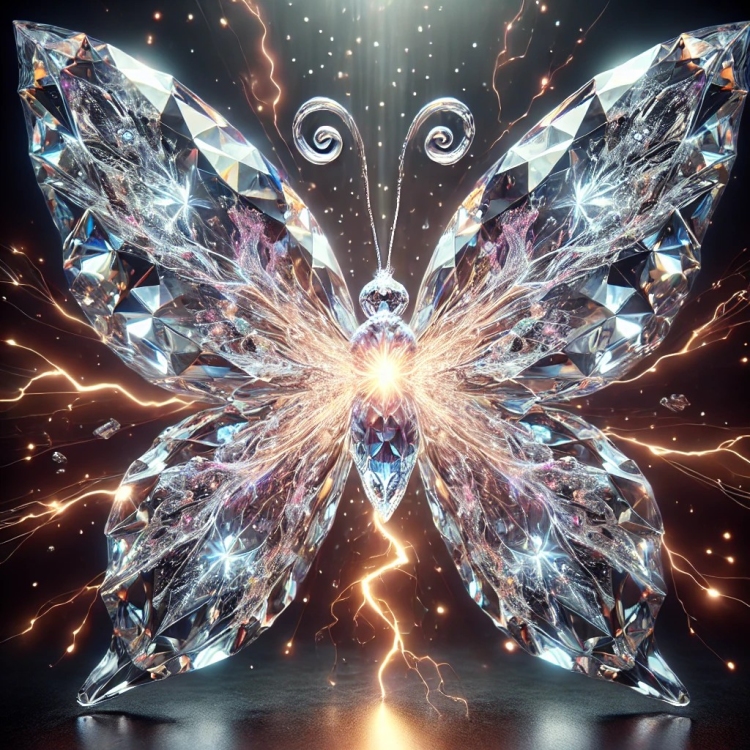 Power Butterfly Crystal