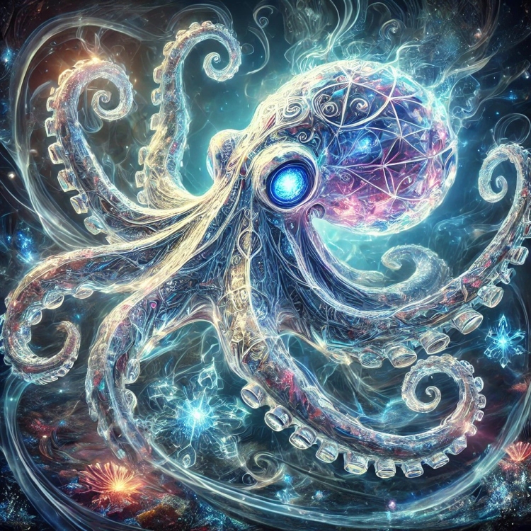 Mind Octopus Crystal