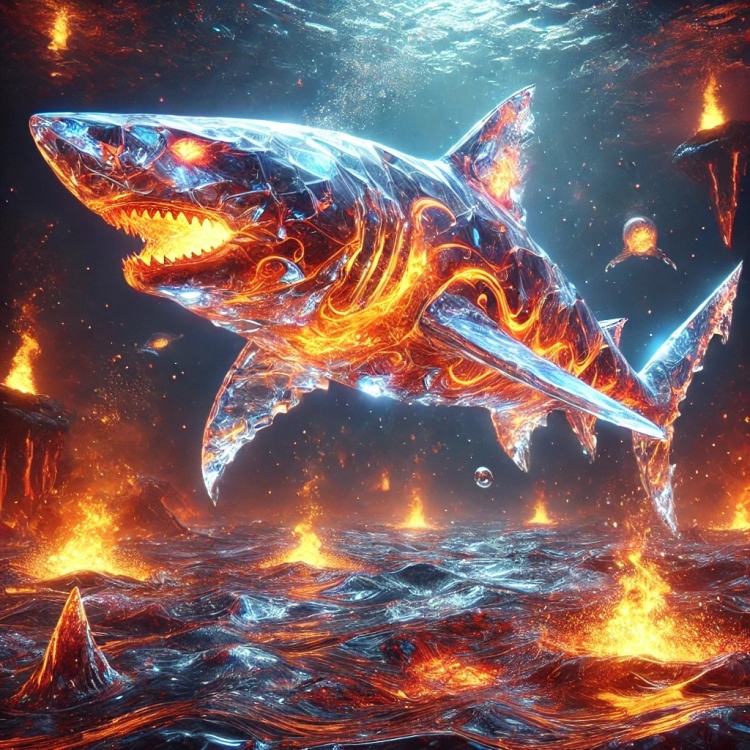Fire Shark Crystal