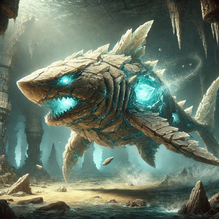 Stone Shark Crystal