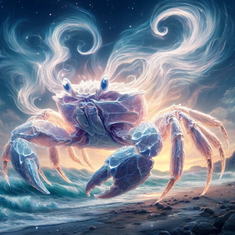 Wind Crab Crystal