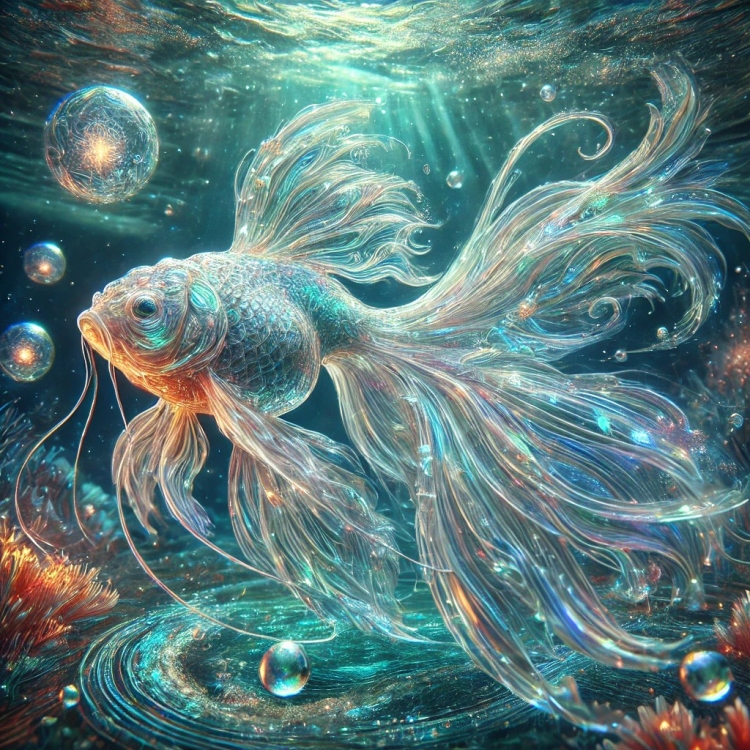 Mystic Goldfish Crystal