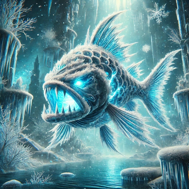Ice Piranha Crystal