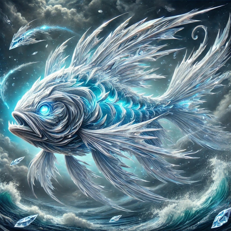 Wind Piranha Crystal