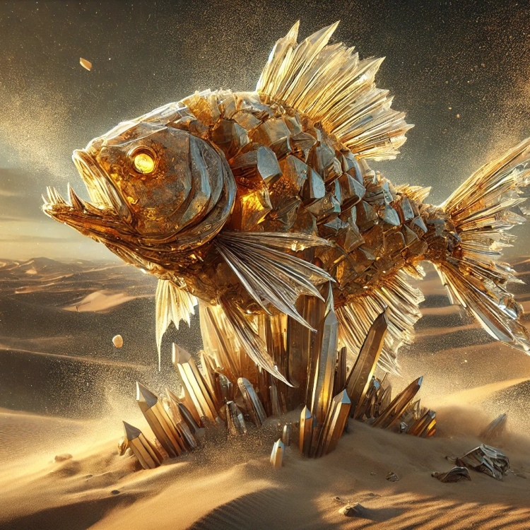 Sand Piranha Crystal