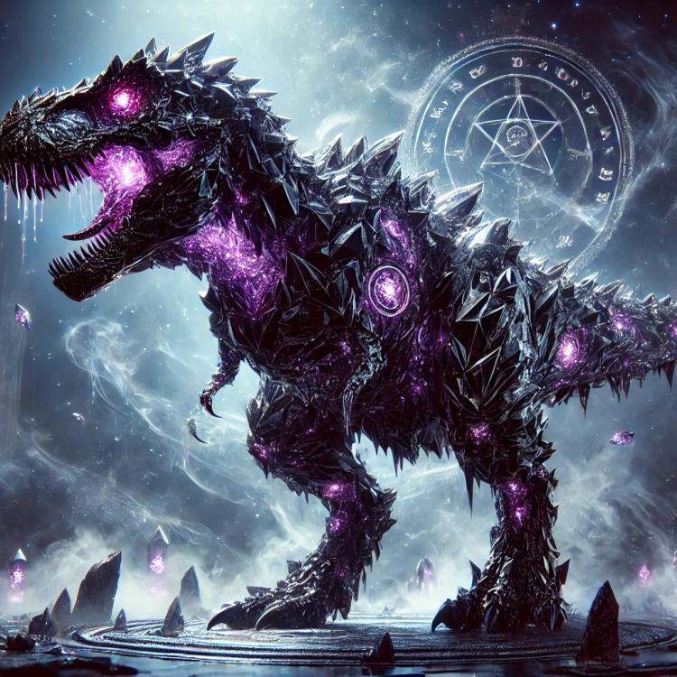 Darkness T Rex Crystal