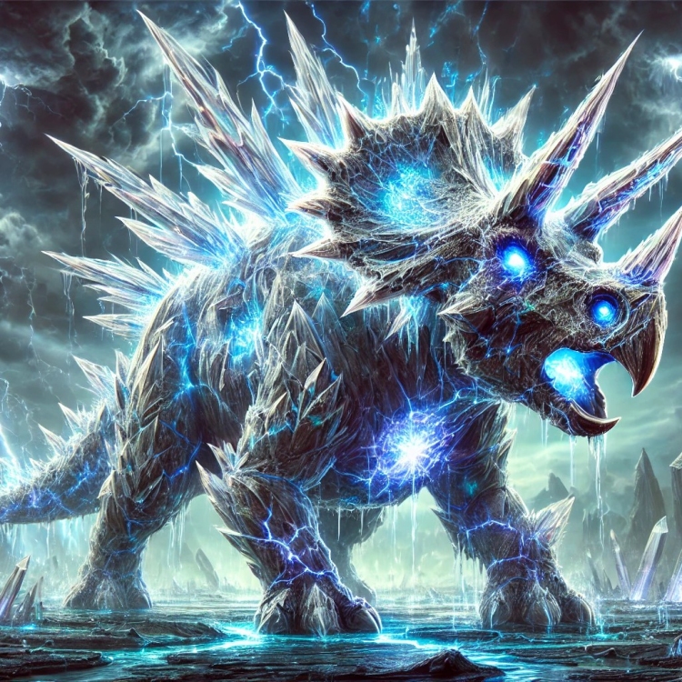 Storm Triceratops Crystal
