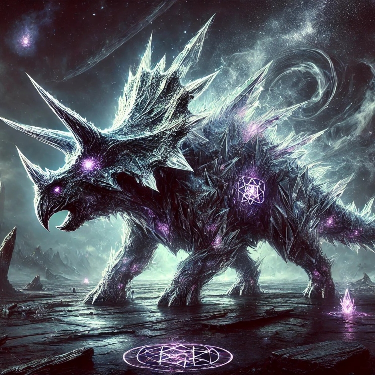 Void Triceratops Crystal