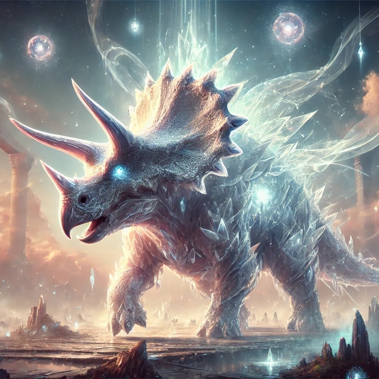 Soul Triceratops Crystal