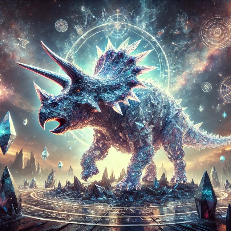Reality Triceratops Crystal