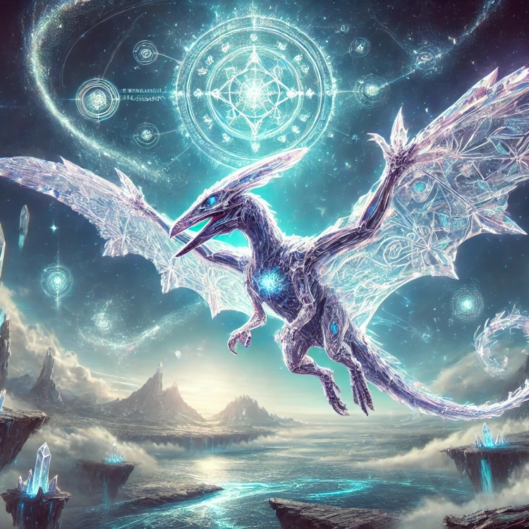 Mystic Pterodactyl Crystal