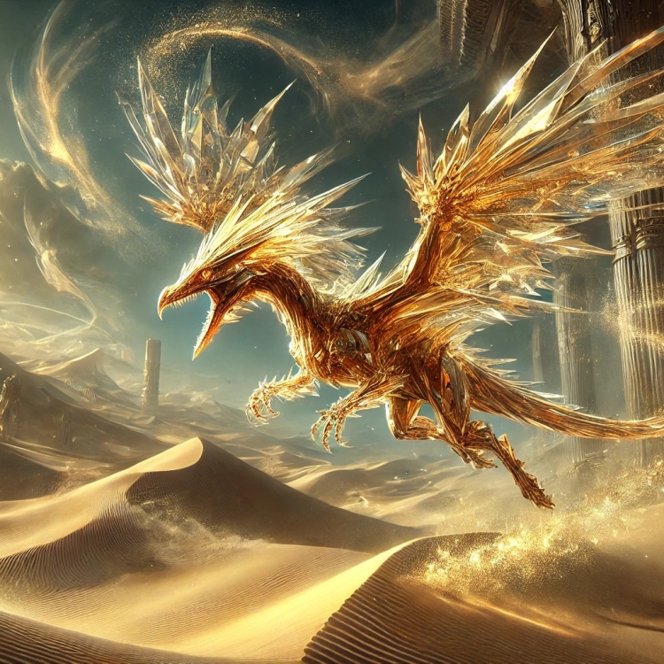 Sand Pterodactyl Crystal