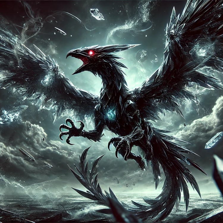 Darkness Pterodactyl Crystal