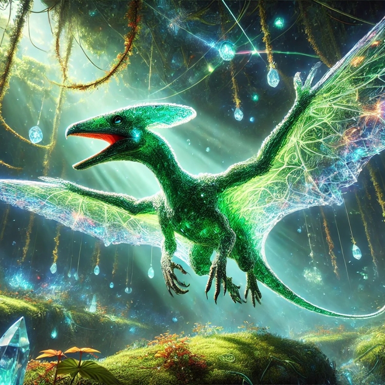 Life Pterodactyl Crystal