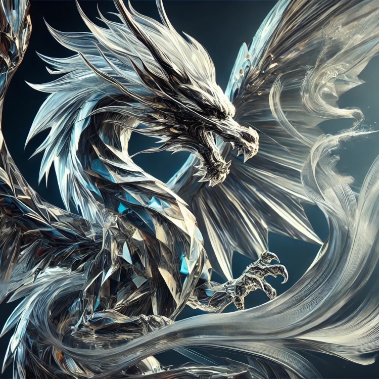 Western Wind Dragon Crystal