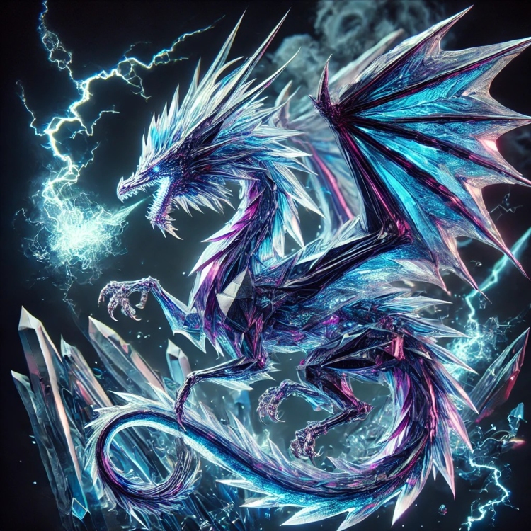 Western Storm Dragon Crystal