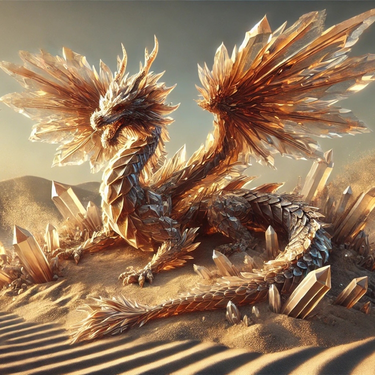 Western Sand Dragon Crystal
