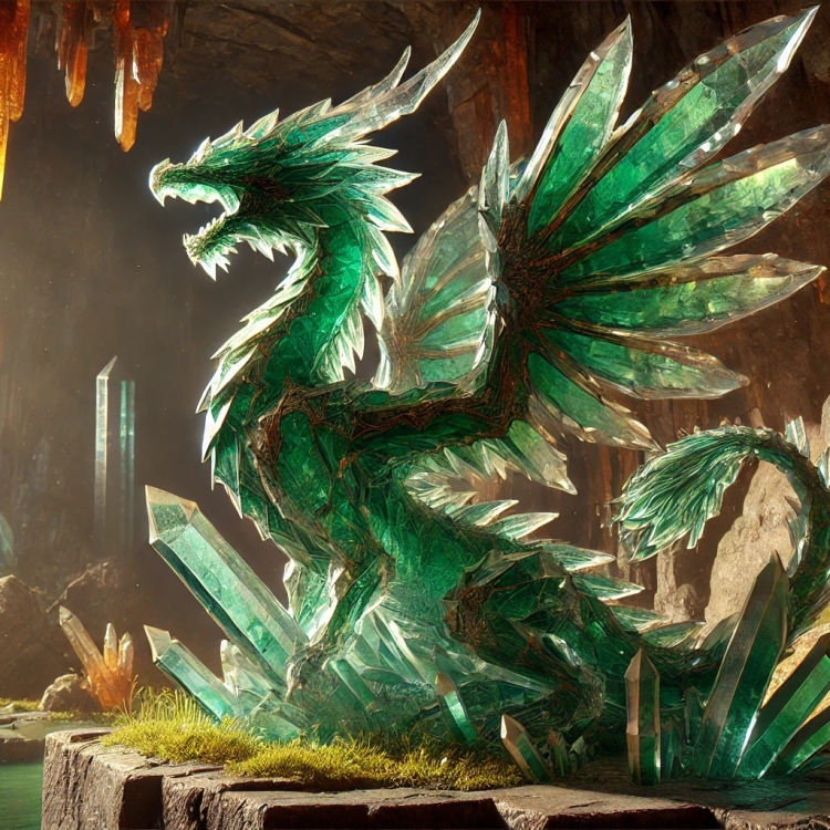 Western Earth Dragon Crystal