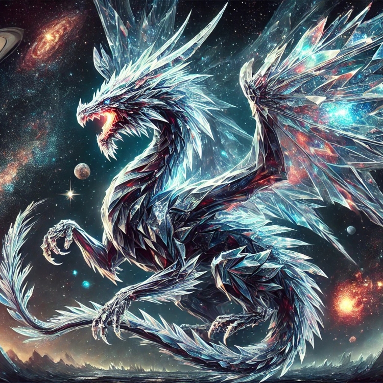 Western Space Dragon Crystal